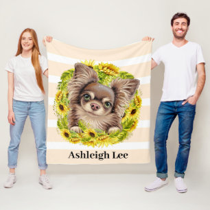 Chihuahua Cutie Fleece Deken