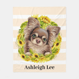 Chihuahua Cutie Fleece Deken