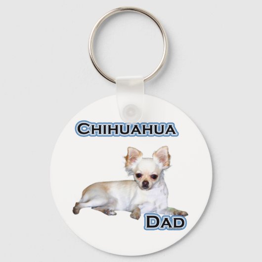 Chihuahua Dad 4 - Sleutelhanger (Voorkant)