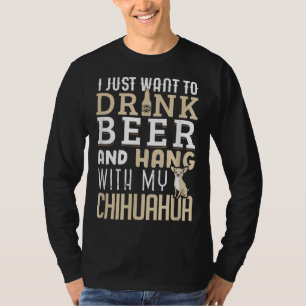 Chihuahua Dad Funny Vaderdag Hondenliefhebber Gift T-shirt