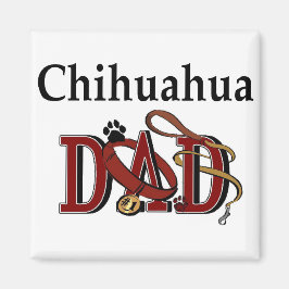 Chihuahua DAD Gifts Magneet