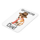Chihuahua Dad Magneet (Linkerzijde)