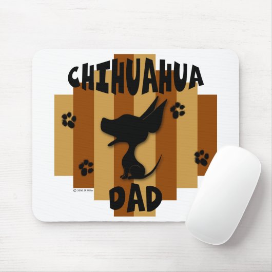 Chihuahua Dad Mousepad Muismat (Met muis)