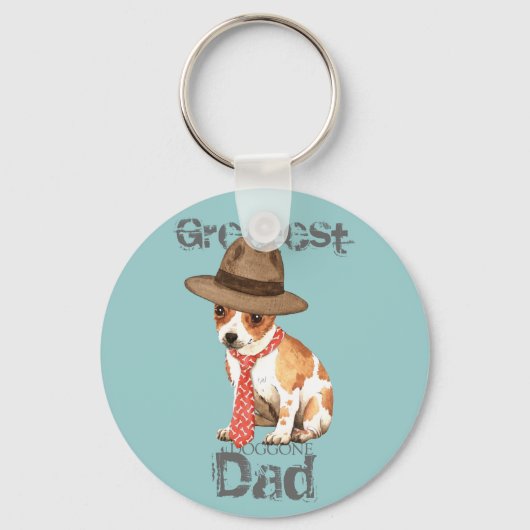 Chihuahua Dad Sleutelhanger (Voorkant)