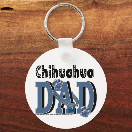 Chihuahua DAD Sleutelhanger (Voorkant)