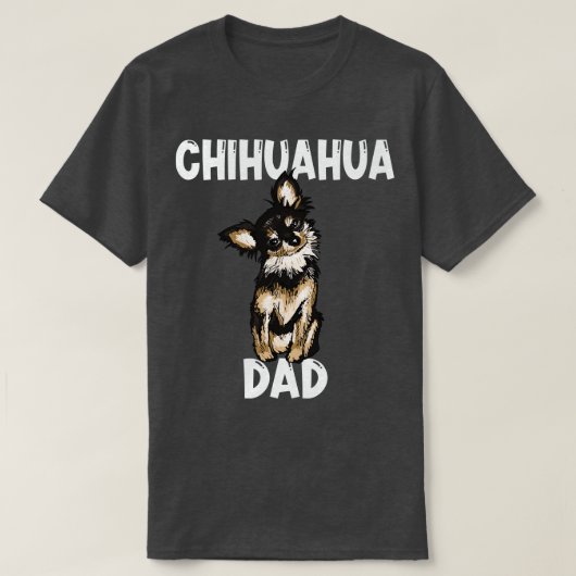 Chihuahua Dad T-shirt (Design voorkant)