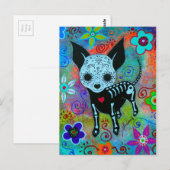 CHIHUAHUA DAG VAN DE DODE PERRO BRIEFKAART (Voorkant / Achterkant)