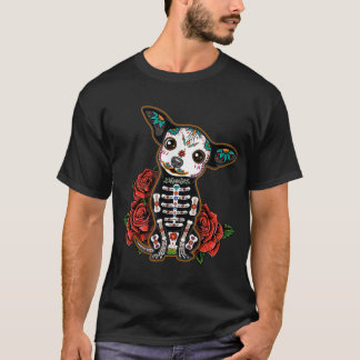 Chihuahua dia de los muertos day of the dead Dog s T-shirt