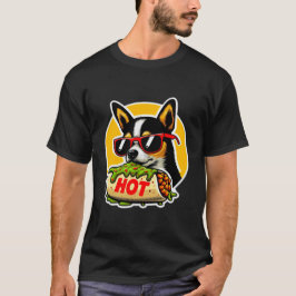 CHIHUAHUA DIE BURRITO ETEN 8 T-SHIRT