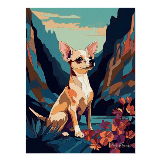 Chihuahua Dog 005 - Bruno Pokopen Perfect Poster (Voorkant)