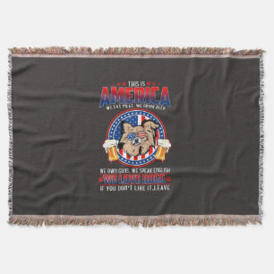 Chihuahua Dog, Amerika 4 juli Deken
