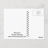 Chihuahua Dog Art Briefkaart (Achterkant)