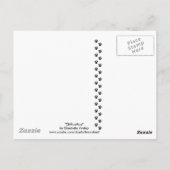 "Chihuahua" Dog Art Briefkaart (Achterkant)