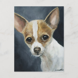 "Chihuahua" Dog Art Briefkaart
