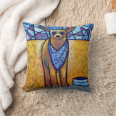 Chihuahua Dog Art - Contemporary Cubist Throw Pill Kussen (Deken)