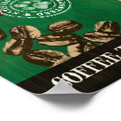 Chihuahua Dog Art Poster - Organic Coffee Company (Hoek)