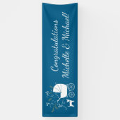 Chihuahua Dog Baby shower Spandoek (Verticaal)