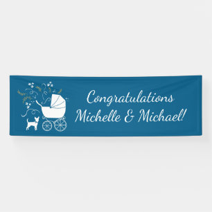 Chihuahua Dog Baby shower Spandoek