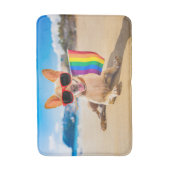 Chihuahua Dog bij het strand Badmat (Voorkant Verticaal)