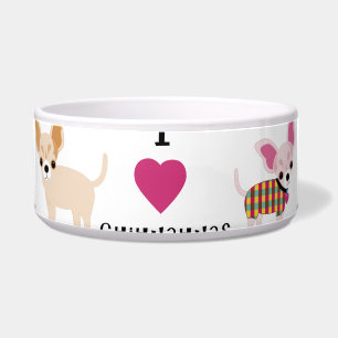 Chihuahua Dog Bowl Voerbakje