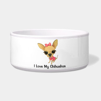 Chihuahua Dog Bowl Voerbakje
