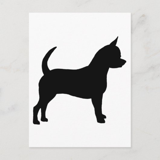 Chihuahua Dog Briefkaart (Voorkant)