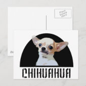 Chihuahua Dog Briefkaart (Voorkant / Achterkant)
