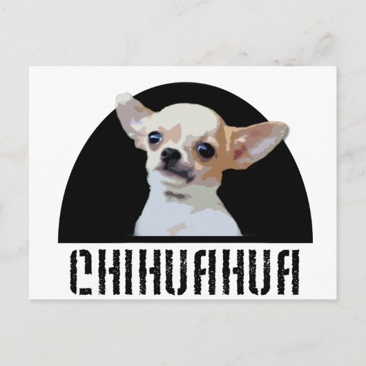 Chihuahua Dog Briefkaart (Voorkant)