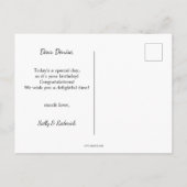 Chihuahua Dog Briefkaart voor schilderen (Achterkant)