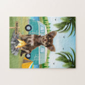 Chihuahua Dog Camping Legpuzzel (Horizontaal)