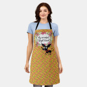 CHIHUAHUA DOG CARAMBA MEXICAN CARTOON Apron medium Schort (Gedragen)