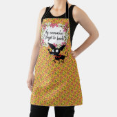 CHIHUAHUA DOG CARAMBA MEXICAN CARTOON Apron medium Schort (Insitu)
