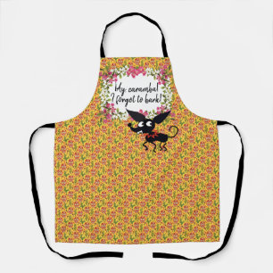 CHIHUAHUA DOG CARAMBA MEXICAN CARTOON Apron medium Schort