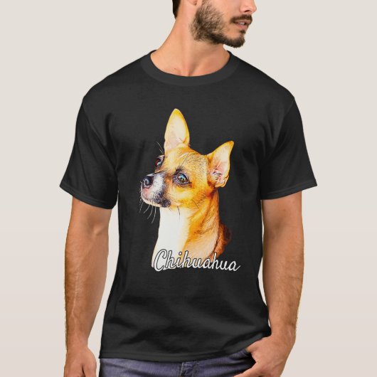 Chihuahua Dog - Cute Chihuahua Puppy Owner T-shirt (Voorkant)