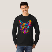 Chihuahua Dog DJ Festival T-shirt (Voorkant volledig)