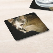 Chihuahua Dog Drink Onderzetter (Schuin)