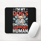 Chihuahua Dog Emotional Suprt Human  Muismat (Met muis)