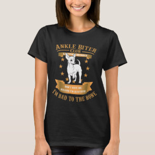 Chihuahua Dog en Puppies zijn slecht voor het bot T-shirt