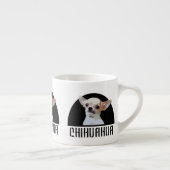 Chihuahua dog espresso kop (Rechts)