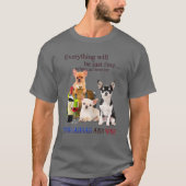 Chihuahua Dog Funny Retro Style geeft een geweldig T-shirt (Voorkant)
