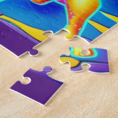 CHIHUAHUA DOG GEPUBLICEERD MET GEPERSONALISEERDE N LEGPUZZEL (Zijkant)