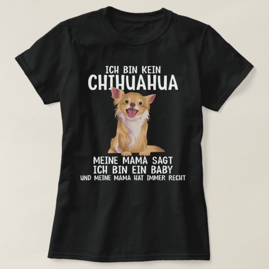 Chihuahua Dog grappige gezegde hond 247 Chihuahua T-shirt (Design voorkant)