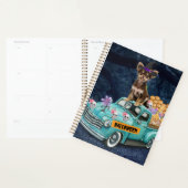 Chihuahua Dog Halloween Truck Scary Night Planner (Display)