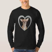 Chihuahua  Dog Heart   Chihuahua  Chihuahua Terrie T-shirt (Voorkant)