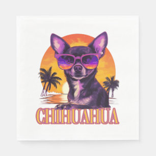 Chihuahua Dog Hondenras voor een Chihuahua Lover Servet