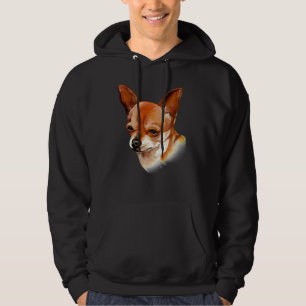 Chihuahua Dog houdt ervan met zijn volk te gaan Hoodie
