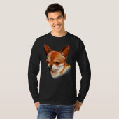 Chihuahua Dog houdt ervan met zijn volk te gaan T-shirt (Voorkant volledig)