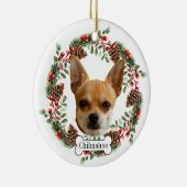 Chihuahua dog keramisch ornament (Rechts)