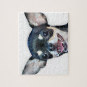 Chihuahua dog legpuzzel (Verticaal)