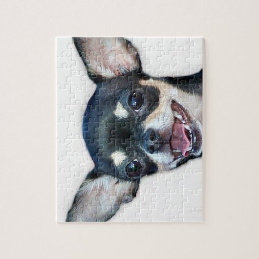 Chihuahua dog legpuzzel (Verticaal)